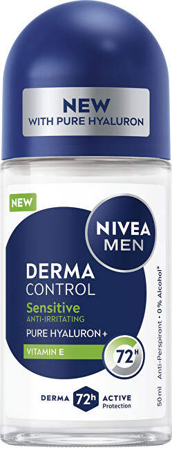 Nivea Men Derma Control Sensitive Antiperspirant Roll-on 50 ml 50ml Vyrams