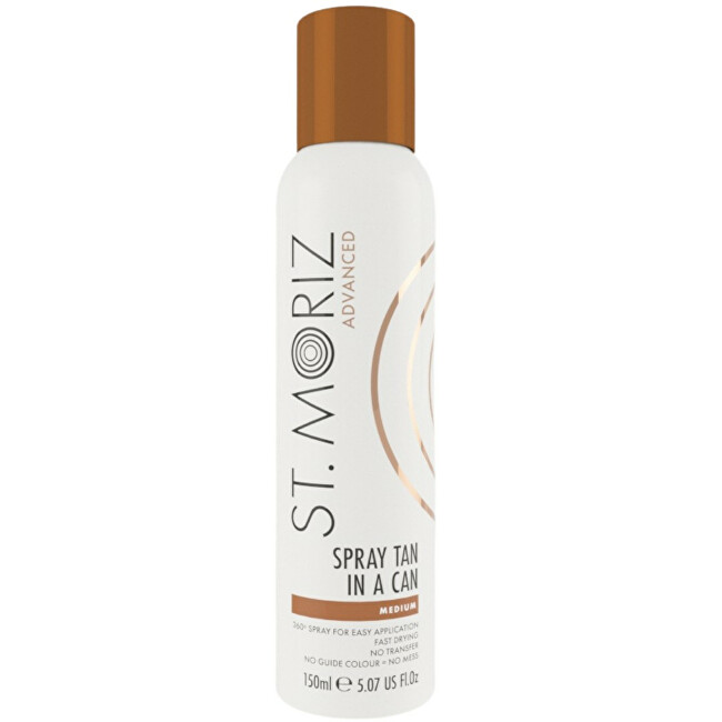 St. Moriz Transparent self-tanning spray Medium Advanced Pro Gradual (Spray Tan in a Can) 150 ml 150ml savaiminio įdegio kremas