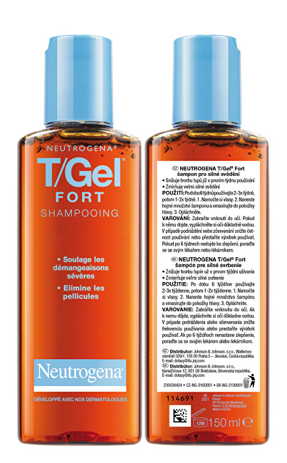 Neutrogena T / Gel Forte (Shampooing) 150ml &scaron;ampūnas