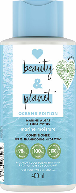 Love Beauty and Planet Conditioner for dry hair Sea Algae and Eucalyptus (Marine Moisture Conditioner) 400 ml 400ml Moterims