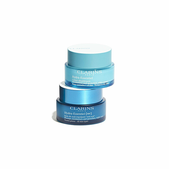 Clarins Moisturizing cream for normal to dry skin Hydra Essentiel (Moisturizes and Quenches Silky Cream) 50 50ml Moterims