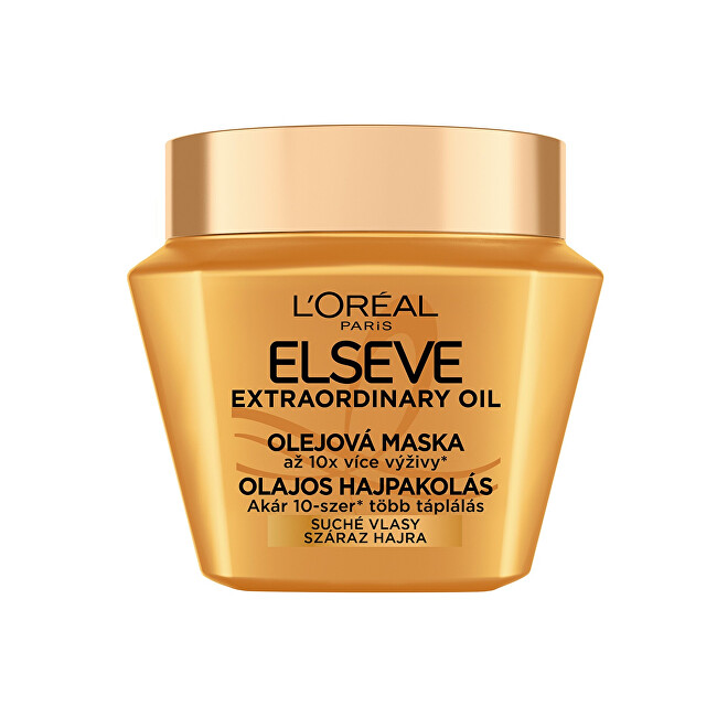L`oreal L`Or&eacute;al Paris Elseve Extraordinary Oil oil mask for dry hair, Plaukų priežiūra Moterims