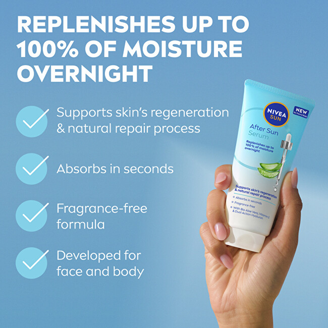 Nivea After Sun Serum 100 ml 100ml priemonė po deginimosi