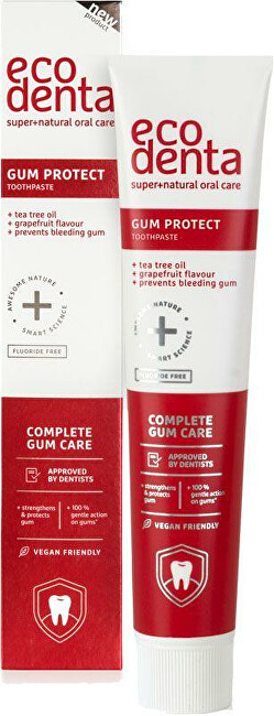 Ecodenta Toothpaste with tea tree oil for sensitive gums (Gum Protect Toothpaste) 75 ml 75ml Moterims