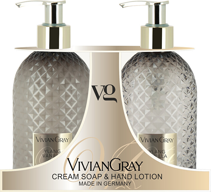 Vivian Gray Ylang & Vanilla Hand Care Cosmetic Set (Cream Soap & Hand Lotion) Moterims