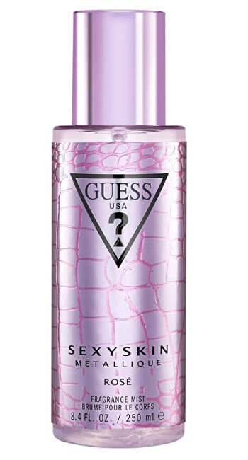 Guess Sexy Skin Metallique Ros&eacute; - tělov&yacute; z&aacute;voj 250ml Moterims