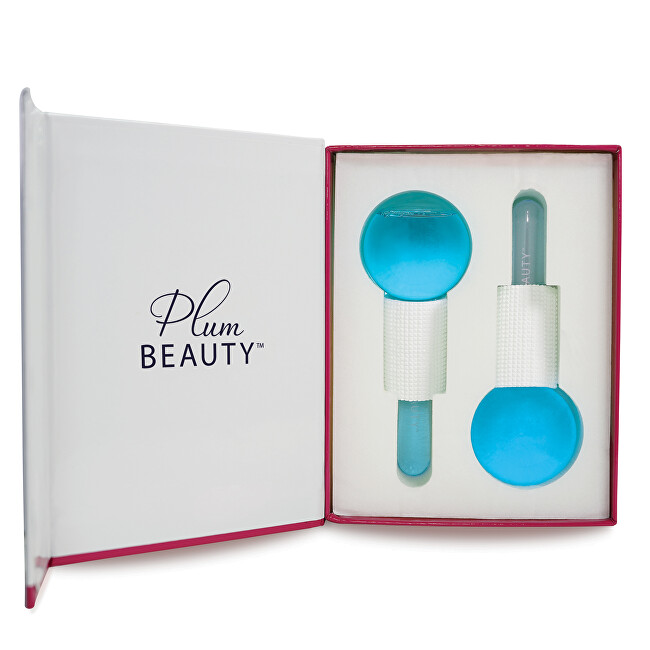 PlumBeauty Glass Cooling Facial Globes vietinės priežiūros priemonė