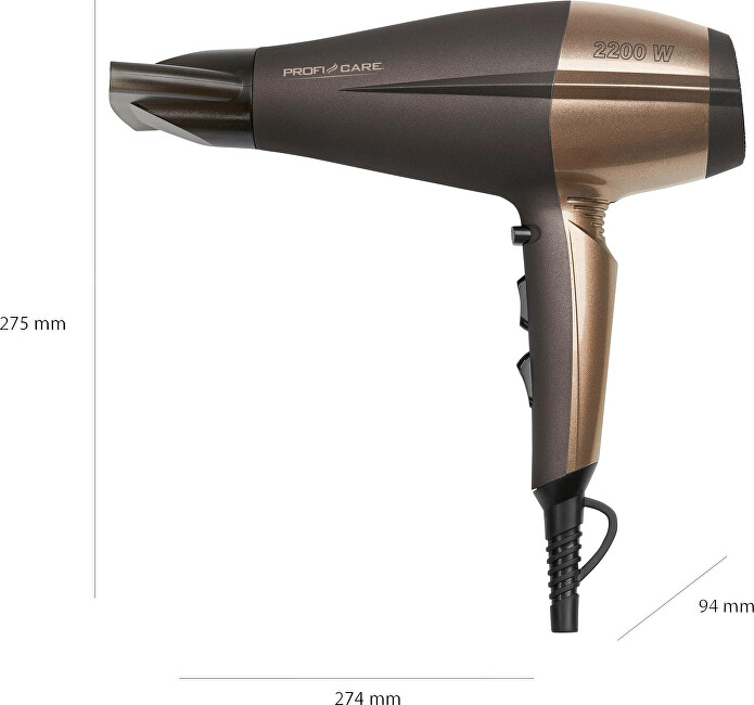 ProfiCare Professional hair dryer HT 3010 BR plaukų džiovintuvas