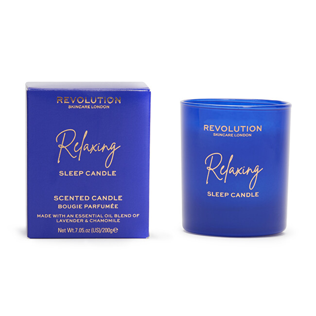 Revolution Skincare Scented candle Overnight Relaxing (Sleep Candle) 200 g Kvepalai Unisex