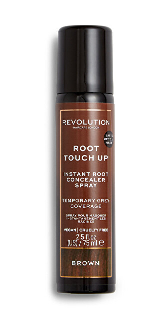 Revolution Haircare Growth and gray hair spray Root Touch Up (Instant Root Concealer Spray) 75 ml Golden Brown 75ml Moterims