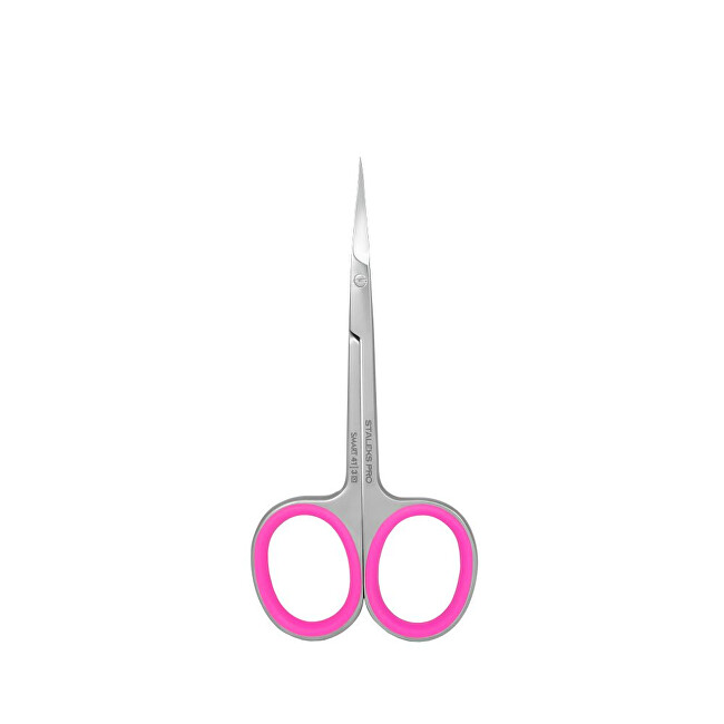 STALEKS Cuticle scissors with a curved tip Smart 41 Type 3 (Professional Cuticle Scissors with Hook) Unisex