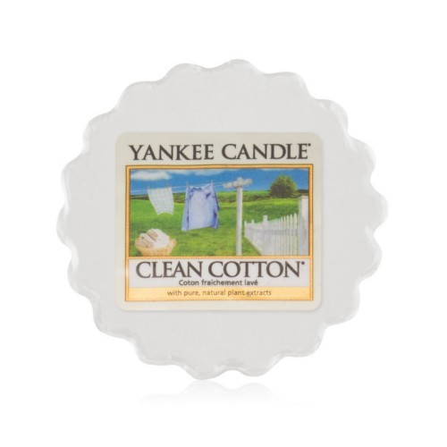 Yankee Candle Fragrant Wax to Aromalamp Clean Cotton 22 g Kvapusis va&scaron;kas