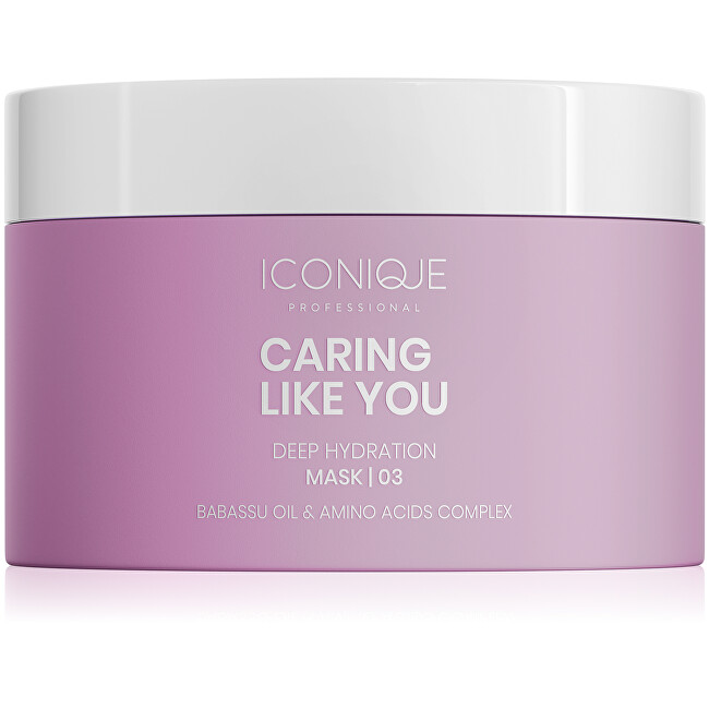 ICONIQUE Professional Caring Like You Mask for Dry and Damaged Hair (Deep Hydration Mask) 200ml Moterims
