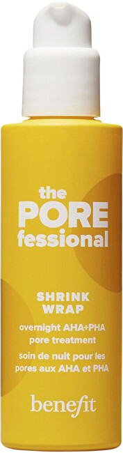 Benefit Overnight skin care for pore reduction The Porefessional Shrink Wrap (Overnight AHA+PHA Pore Treatment) 50 ml 50ml Moterims