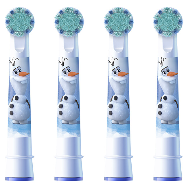 Oral B Kids Frozen replacement brush heads 4 pcs dantų &scaron;epetėlis