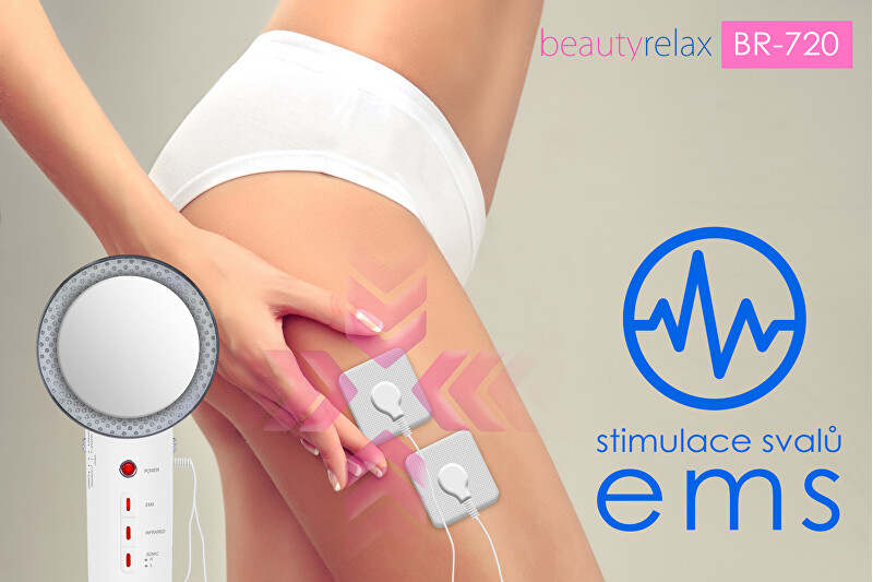 BeautyRelax 3-in-1 ultrasonic cavitation BR-720 prietaisas masažui
