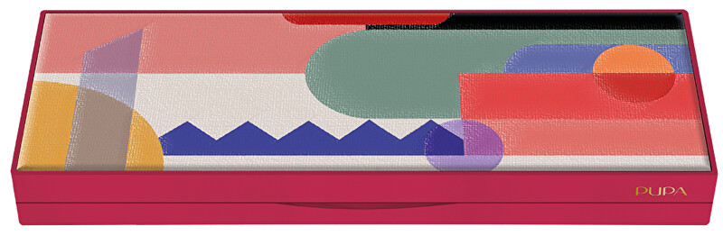 PUPA Milano Cheek palette Pupart Small Burgundy (Palette) 9.1 g skaistalai