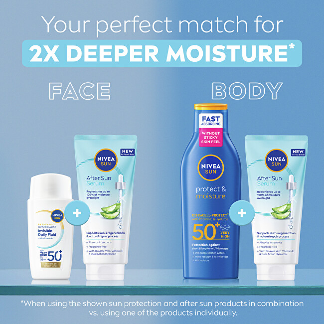 Nivea After Sun Serum 100 ml 100ml priemonė po deginimosi