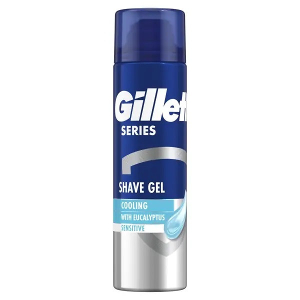 Gillette Cooling shaving gel Series Sensitiv e Eucalyptus (Cooling Shave Gel) 200 ml 200ml Vyrams
