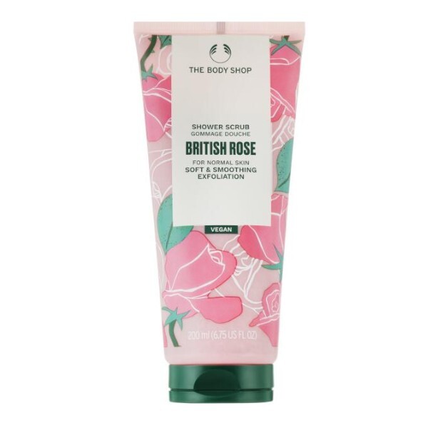 The Body Shop British Rose Smoothing Shower Scrub (Shower Scrub) 200ml Moterims