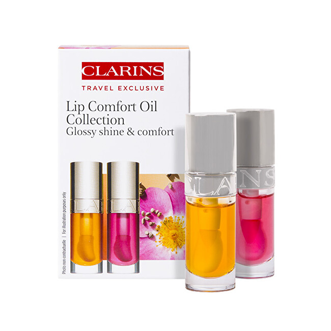 Clarins Lip Comfort Oil Collection Gift Set 2 x 7 ml 7ml Moterims