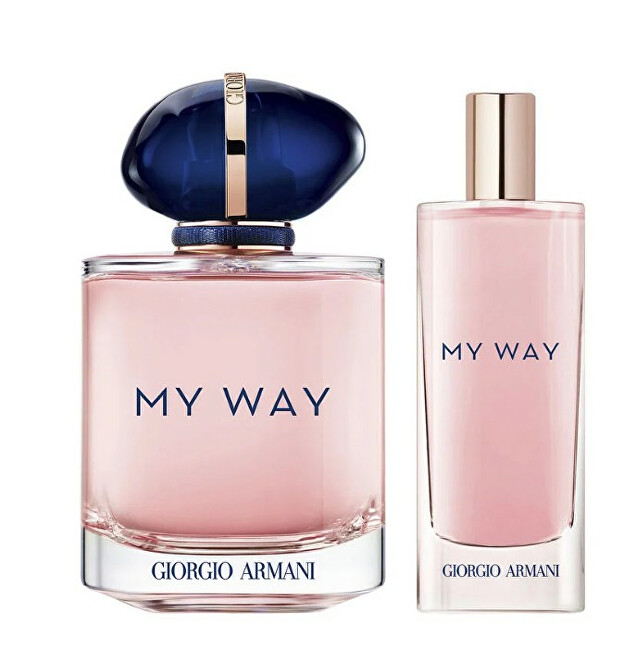 Giorgio Armani My Way - EDP 90 ml (plniteln&aacute;) + EDP 15 ml 90ml My Way - EDP 90 ml (plniteln&aacute;) + EDP 15 ml Moterims Rinkinys