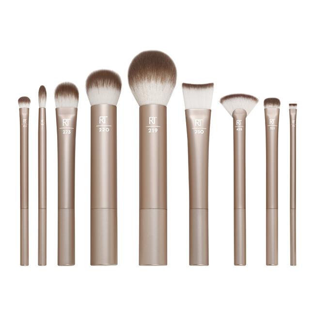 Real Techniques Au Naturale Cosmetic Brush Set Moterims