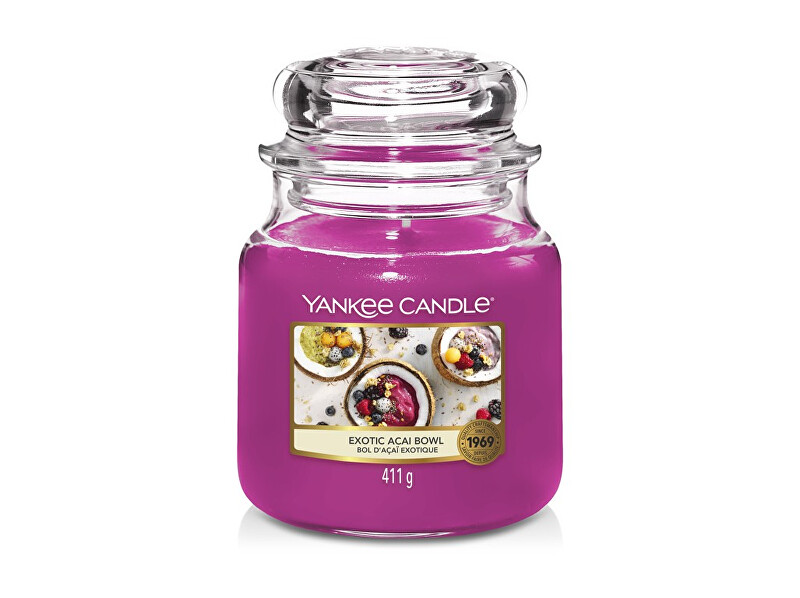 Yankee Candle Aromatic candle Classic medium Exotic Acai Bowl 411 g Unisex