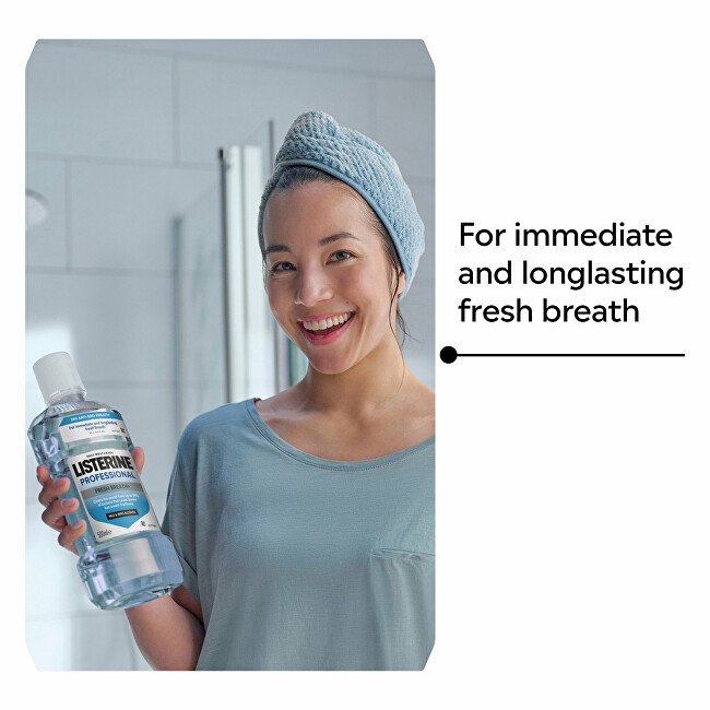 Listerine Mouthwash Professional Fresh Breath+ 500 ml 500ml Dantų emalį stiprinanti priemonė