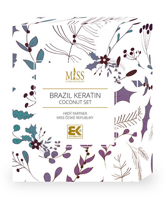 Brazil Keratin Miss Coconut Hair Care Cosmetic Set &scaron;ampūnas