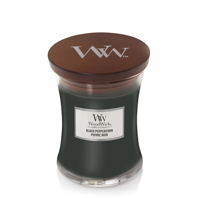 WoodWick Scented candle vase medium Black Peppercorn 275 g Unisex