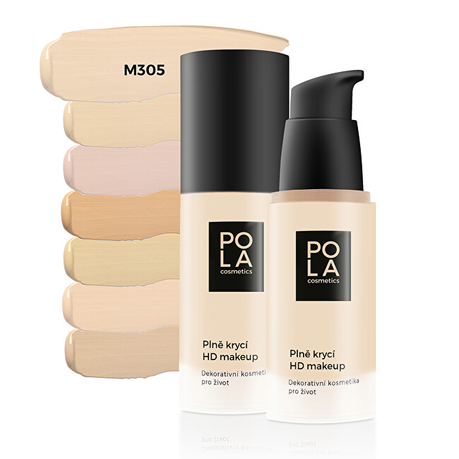 Pola Cosmetics Fully opaque HD makeup Perfect Look 30 ml M305 makiažo pagrindas