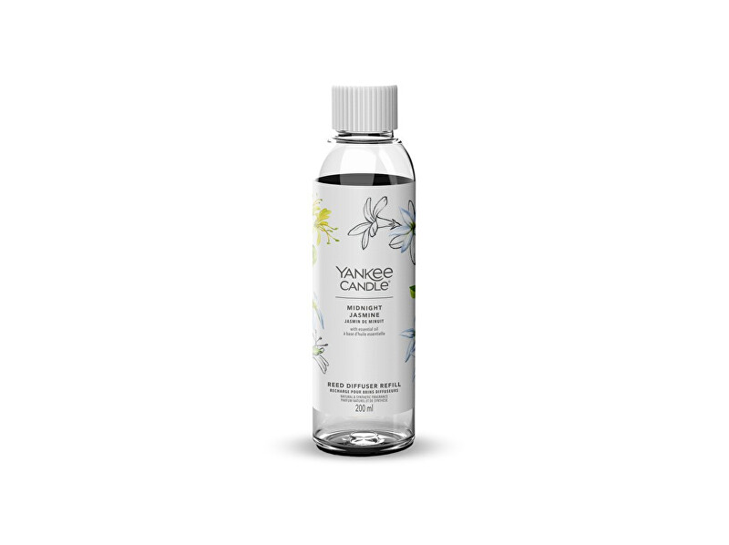 Yankee Candle Replacement refill for the aroma diffuser Signature Midnight Jasmine Reed 200 ml 200ml Kvepalai Unisex