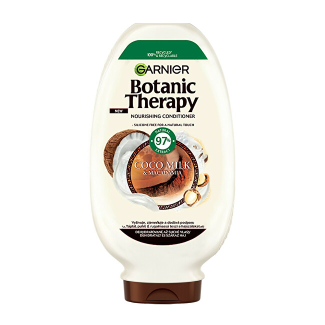 Garnier Nourishing and softening conditioner for dry and coarse hair Botanic Therapy (Coco Milk & Macadamia 200ml Moterims
