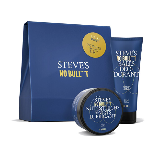 Steve´s Stevovy Intimní záležitosti (Lubrikant Nuts & Thighs, Balls deodorant) Vyrams