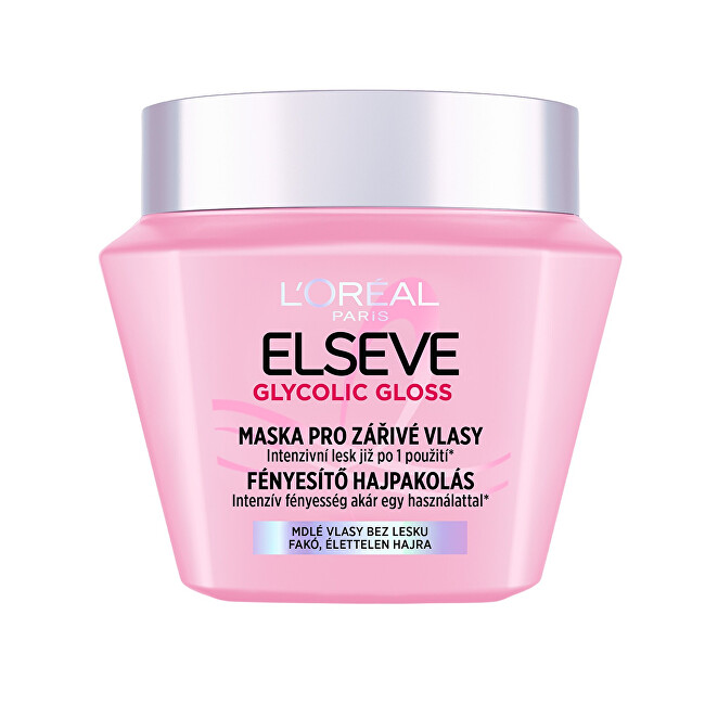 L`oreal Mask for shiny hair Glycolic Gloss Mask Plaukų priežiūra Moterims