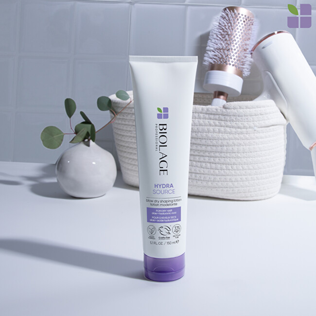 Biolage Thermal protection shaping hair cream Hydra Source (Blow Dry Shaping Lotion) 150 ml 150ml plaukų apsauga nuo kar&scaron;čio