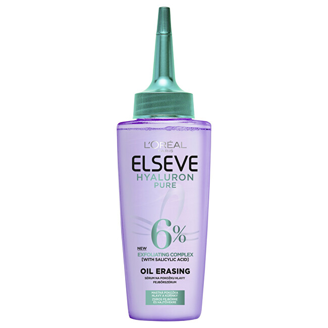 L`oreal Elseve Hyaluron Pure Oil Erasing Scalp Serum Plaukų serumas Moterims