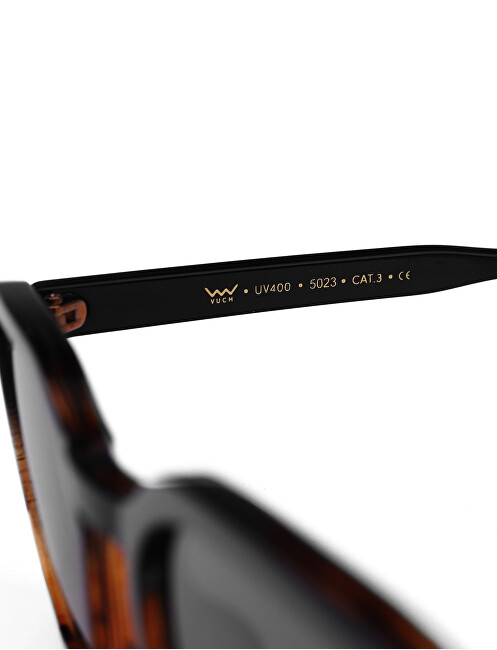 Vuch Polarizačn&iacute; slunečn&iacute; br&yacute;le Elea V Design Brown akiniai nuo saulės