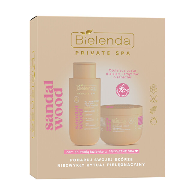 Bielenda Sandalwood Private Spa Gift Set Moterims