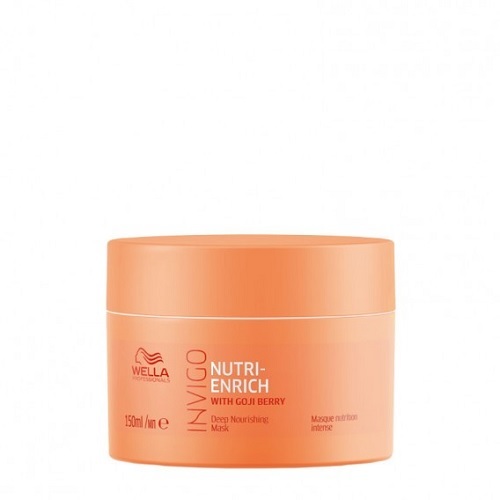 Wella Professionals Nourishing Mask for Dry and Damaged Hair Invigo Nutri- Enrich (Deep Nourishing Mask) 75ml atstatomoji plaukų priežiūros priemonė