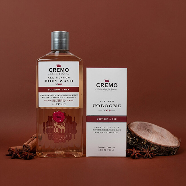 Cremo Bourbon & Oak Body Care Gift Set Vyrams