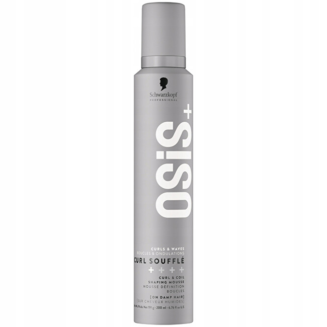 Schwarzkopf Professional OSiS Curl Souffl&eacute; styling mousse 200 ml 200ml plaukų apsauga nuo kar&scaron;čio