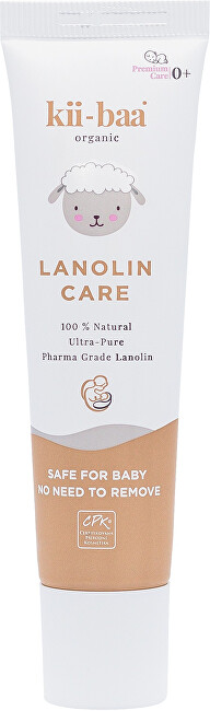 Kii-Baa Organic Lanolin care Ultračistý 100% 30g 0+ Moterims