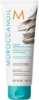 Moroccanoil Toning Hair Mask Platinum ( Color Depositing Mask) 30ml Moterims