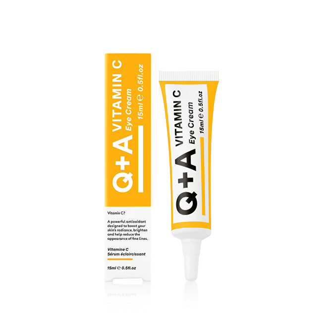 Q+A Q+A Eye cream with vitamin C, 15 ml 15ml Moterims