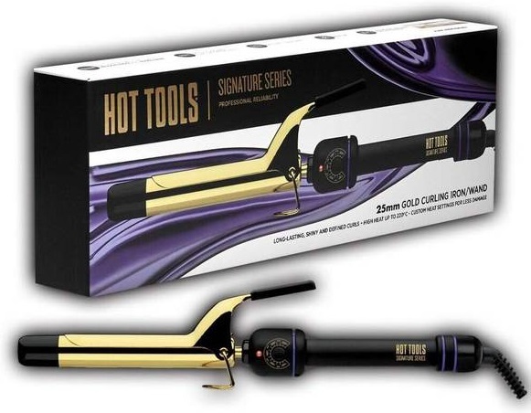 Hot Tools Gold Curl ing Iron 25 mm hair curler plaukų garbanų formavimo įrankis