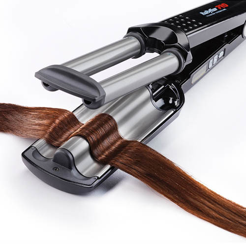 Babyliss Pro Professional ionization 3D trojkulma BAB2369TTE plaukų garbanų formavimo įrankis