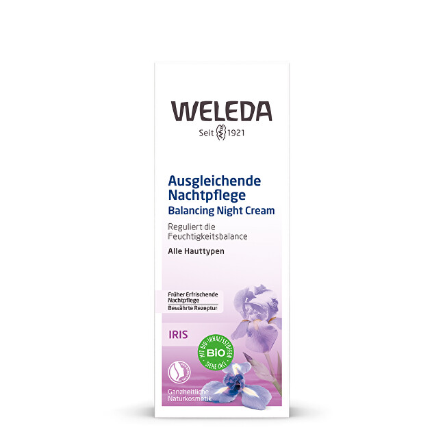 Weleda Iris Iris Night Cream 30 ml 30ml Moterims