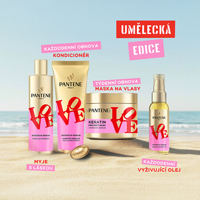 Pantene Hair mask Love Pro-V Keratin Protect Mask 300 ml 300ml &scaron;ampūnas